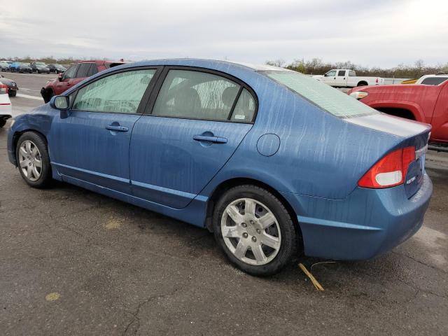 2HGFA16559H331747 - 2009 HONDA CIVIC LX BLUE photo 2