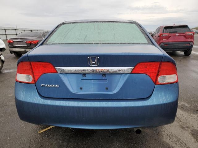 2HGFA16559H331747 - 2009 HONDA CIVIC LX BLUE photo 6