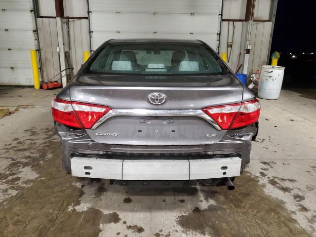 4T4BF1FKXFR513992 - 2015 TOYOTA CAMRY LE GRAY photo 6