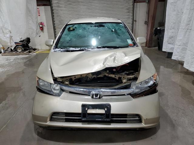 1HGFA16557L014339 - 2007 HONDA CIVIC LX GOLD photo 5