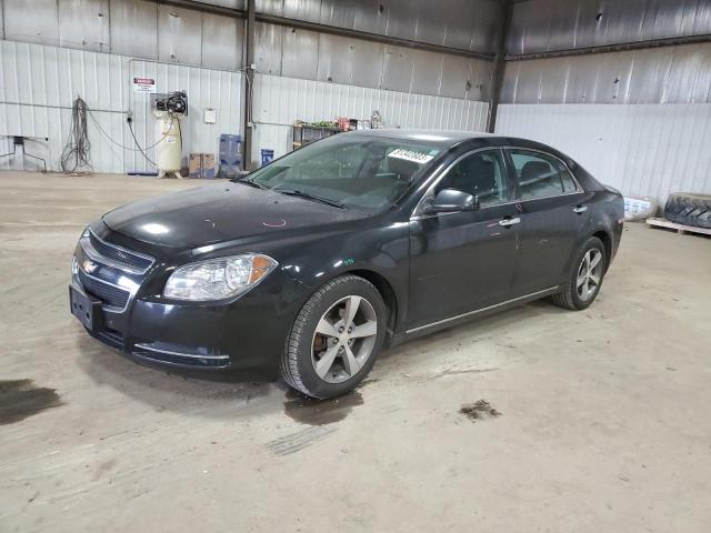 1G1ZC5E02CF337655 - 2012 CHEVROLET MALIBU 1LT BLACK photo 1