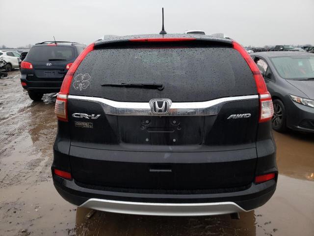 5J6RM4H75FL038359 - 2015 HONDA CR-V EXL BLACK photo 6