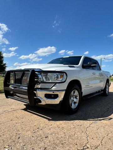 1C6SRFFT4MN582512 - 2021 RAM 1500 BIG HORN/LONE STAR WHITE photo 2