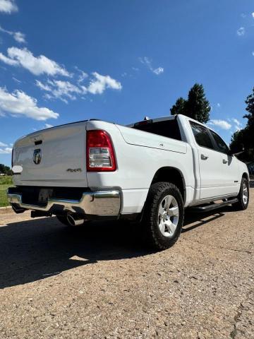 1C6SRFFT4MN582512 - 2021 RAM 1500 BIG HORN/LONE STAR WHITE photo 4