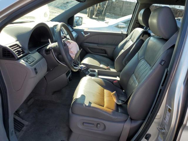 5FNRL38708B041288 - 2008 HONDA ODYSSEY EXL SILVER photo 7