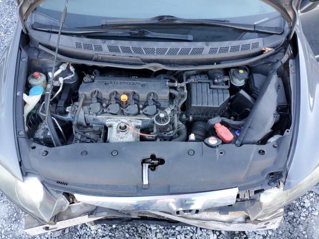 2HGFA1F54AH548713 - 2010 HONDA CIVIC LX GRAY photo 11