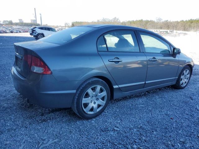 2HGFA1F54AH548713 - 2010 HONDA CIVIC LX GRAY photo 3