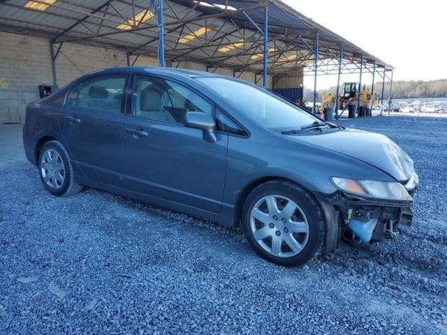 2HGFA1F54AH548713 - 2010 HONDA CIVIC LX GRAY photo 4