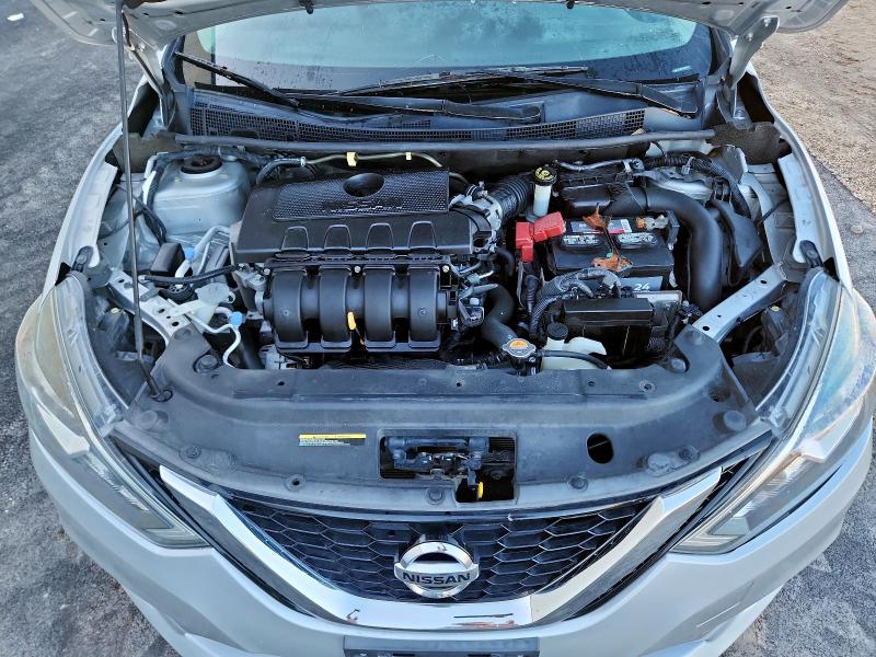3N1AB7APXKY290147 - 2019 NISSAN SENTRA S ვერცხლისფერი ფოტო 11