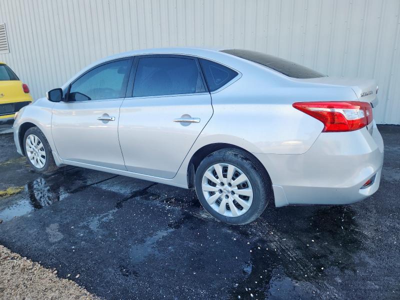 3N1AB7APXKY290147 - 2019 NISSAN SENTRA S ვერცხლისფერი ფოტო 2