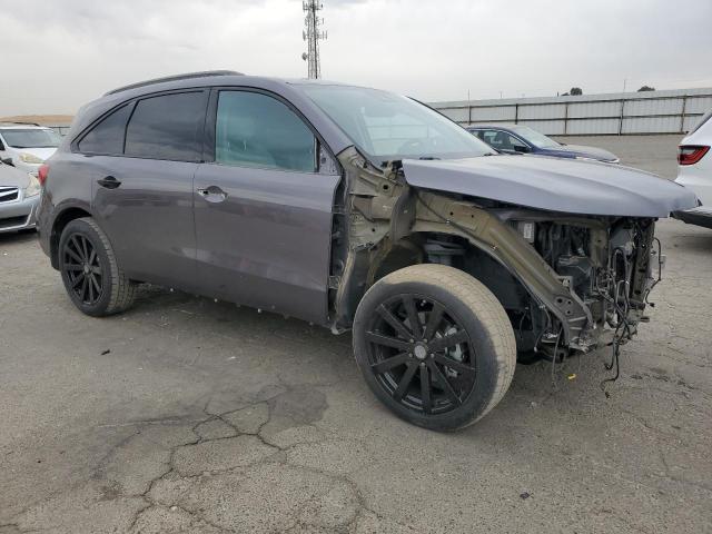 5FRYD4H90HB042052 - 2017 ACURA MDX ADVANCE გრაფიტი ფოტო 4
