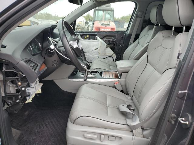 5FRYD4H90HB042052 - 2017 ACURA MDX ADVANCE გრაფიტი ფოტო 7