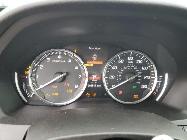 5FRYD4H90HB042052 - 2017 ACURA MDX ADVANCE გრაფიტი ფოტო 9