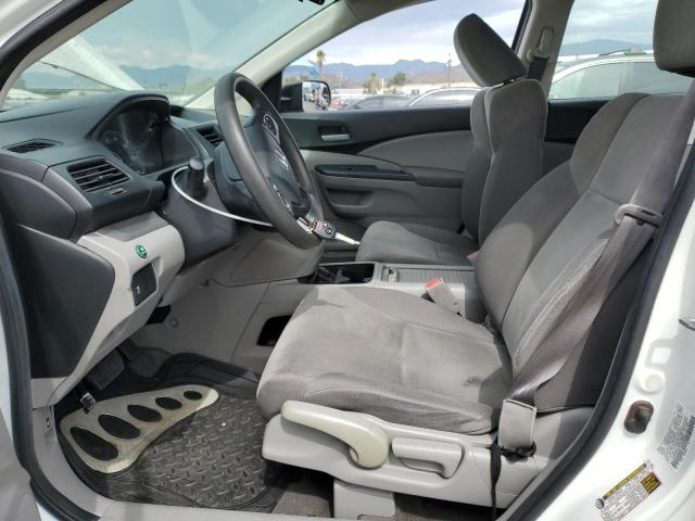 5J6RM4H36DL038901 - 2013 HONDA CR-V LX WHITE photo 7