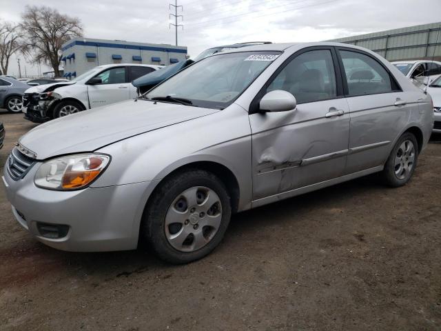 KNAFE121385539893 - 2008 KIA SPECTRA EX SILVER photo 1