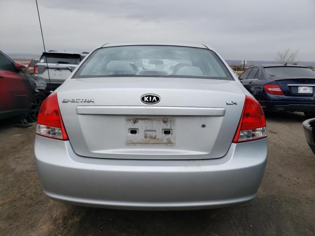 KNAFE121385539893 - 2008 KIA SPECTRA EX SILVER photo 6