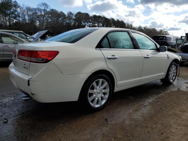 3LNHL2GC0CR834324 - 2012 LINCOLN MKZ WHITE photo 3