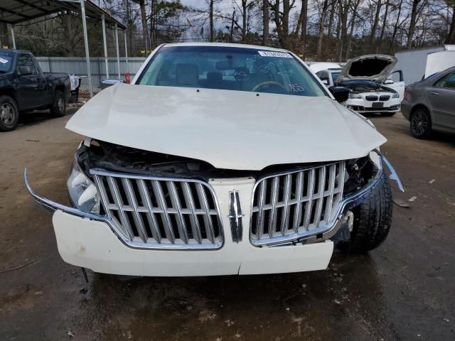 3LNHL2GC0CR834324 - 2012 LINCOLN MKZ WHITE photo 5