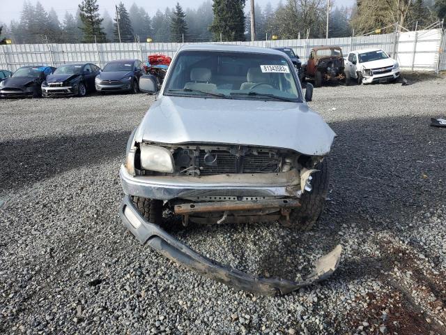 5TEWN72N22Z144648 - 2002 TOYOTA TACOMA XTRACAB SILVER photo 5