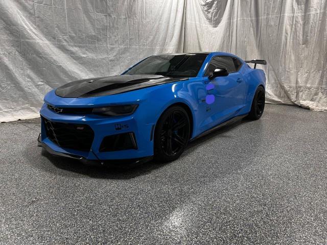 1G1FH1R75P0152268 - 2023 CHEVROLET CAMARO SS أزرق صورة 2