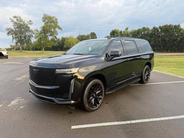 1GYS3JKL5MR160819 - 2021 CADILLAC ESCALADE ESV LUXURY Siyah fotoğraf 2