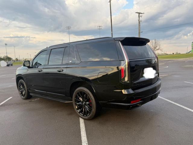 1GYS3JKL5MR160819 - 2021 CADILLAC ESCALADE ESV LUXURY Siyah fotoğraf 3