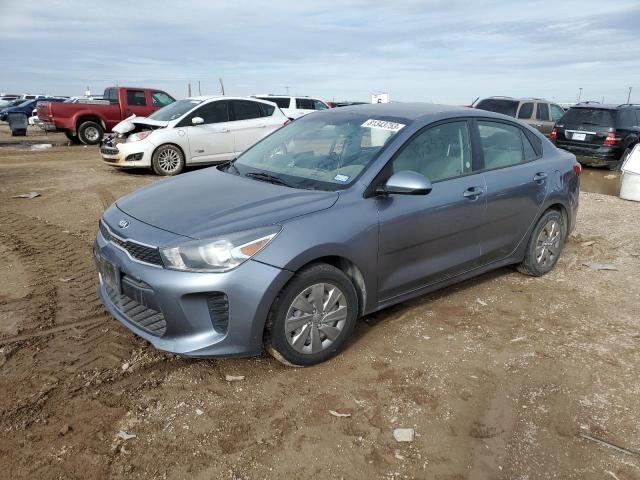 3KPA24AB1KE225169 - 2019 KIA RIO S GRAY photo 1