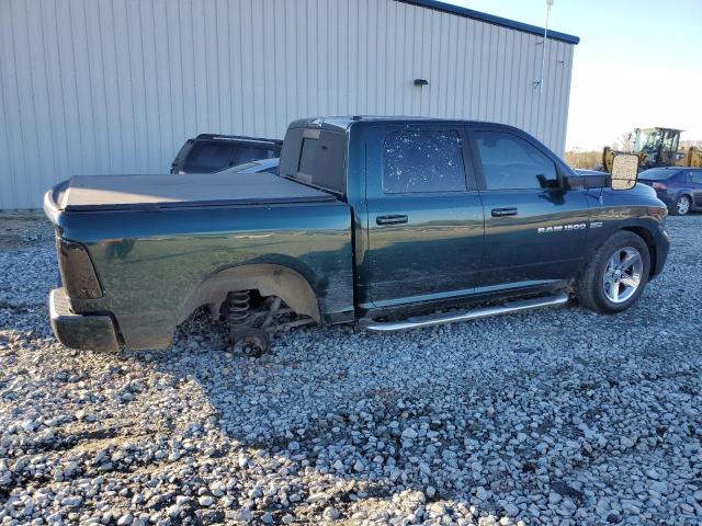 1D7RB1CT4BS559741 - 2011 DODGE RAM 1500 GREEN photo 3