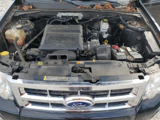 1FMCU0DG1CKB62264 - 2012 FORD ESCAPE XLT შავი ფოტო 12
