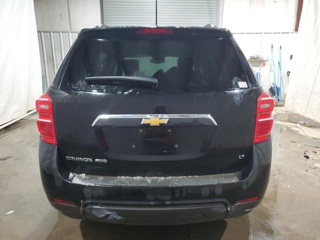 2GNFLFEKXH6299635 - 2017 CHEVROLET EQUINOX LT BLACK photo 6