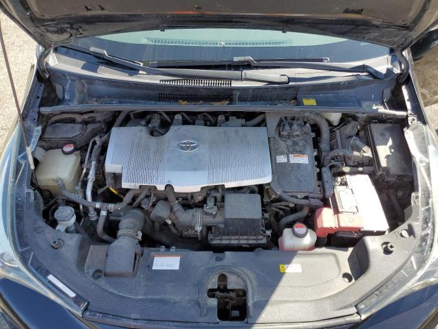 JTDKBRFU6G3009621 - 2016 TOYT PRIUS BLACK photo 11