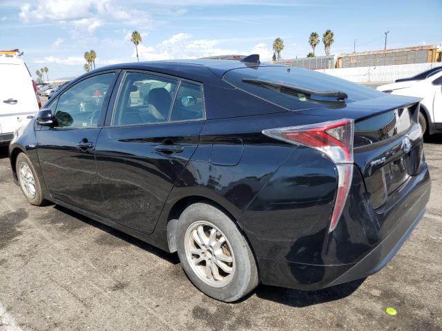 JTDKBRFU6G3009621 - 2016 TOYT PRIUS BLACK photo 2