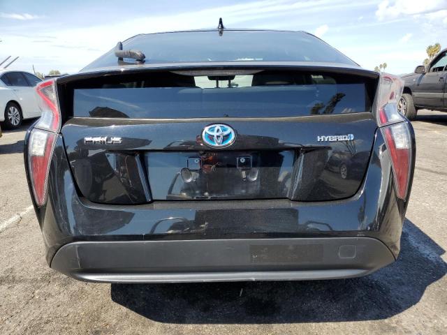 JTDKBRFU6G3009621 - 2016 TOYT PRIUS BLACK photo 6