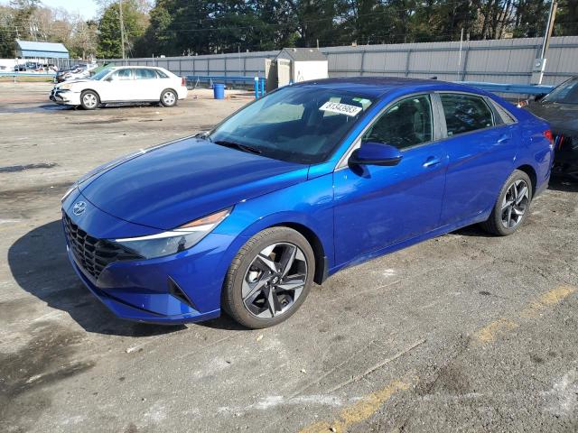 5NPLS4AG9PH109595 - 2023 HYUNDAI ELANTRA SEL BLUE photo 1