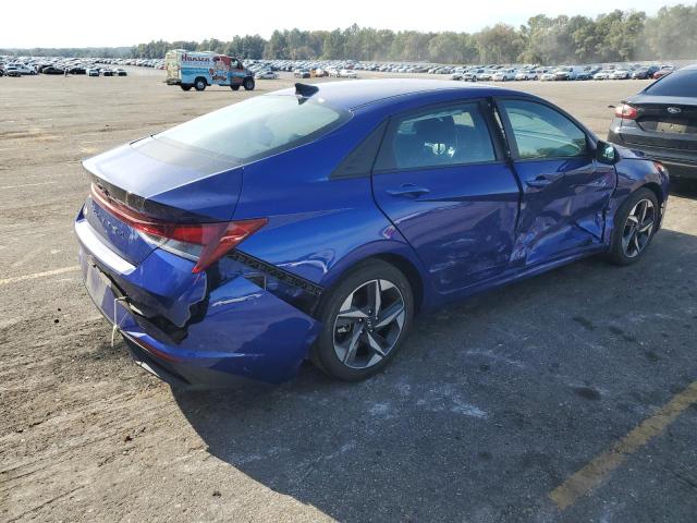 5NPLS4AG9PH109595 - 2023 HYUNDAI ELANTRA SEL BLUE photo 3