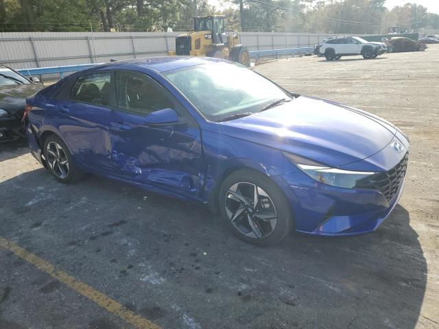 5NPLS4AG9PH109595 - 2023 HYUNDAI ELANTRA SEL BLUE photo 4