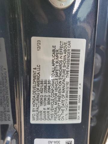 1HGCY1F36RA032182 - 2024 HONDA ACCORD EX BLUE photo 13