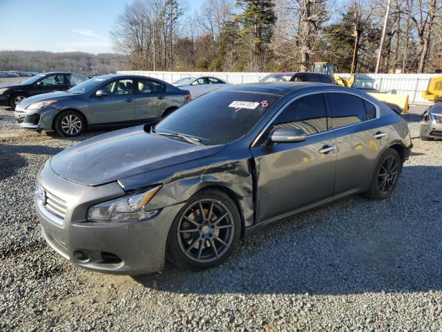 1N4AA5AP9EC455998 - 2014 NISSAN MAXIMA S GRAY photo 1