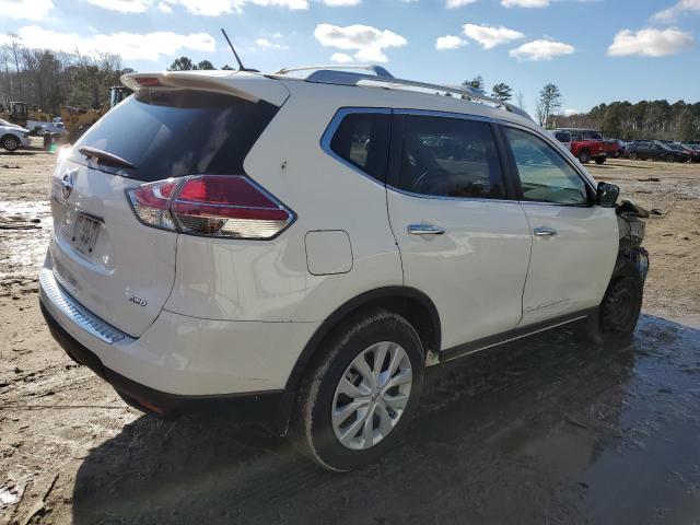 JN8AT2MV6GW133595 - 2016 NISSAN ROGUE S WHITE photo 3