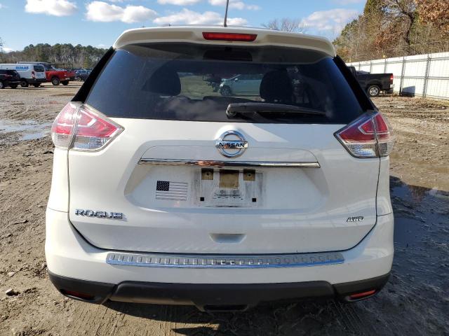 JN8AT2MV6GW133595 - 2016 NISSAN ROGUE S WHITE photo 6