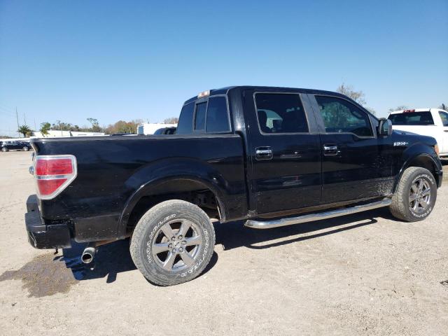 1FTFW1EF1BFC82497 - 2011 FORD F150 SUPERCREW BLACK photo 3