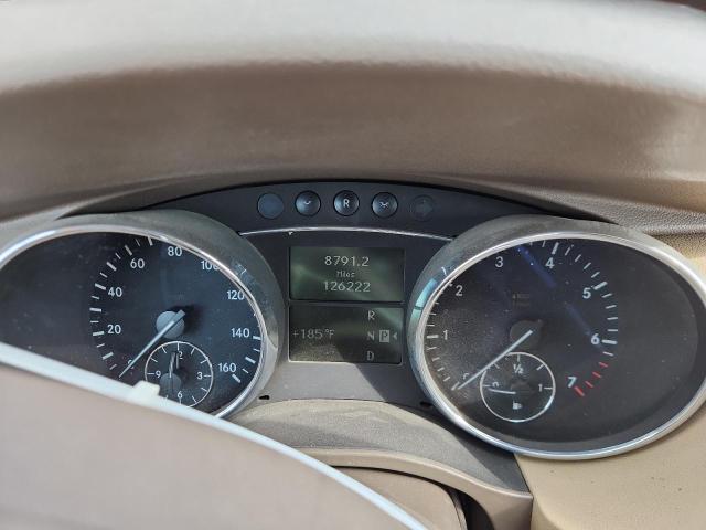 4JGCB56EX8A068752 - 2008 MERCEDES-BENZ R 350 WHITE photo 9