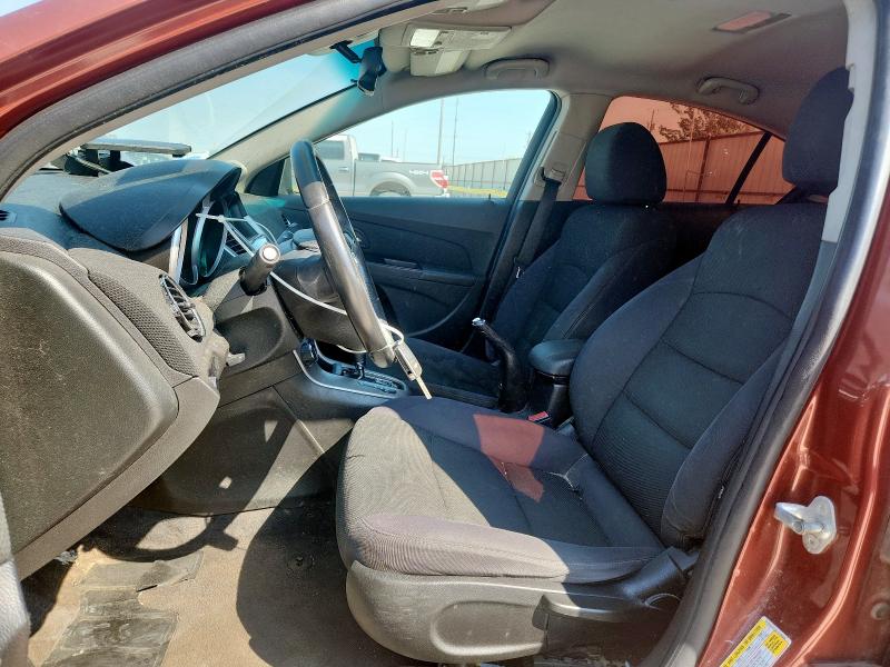 1G1PJ5SC3C7319669 - 2012 CHEVROLET CRUZE ECO Темно-червоний фото 7