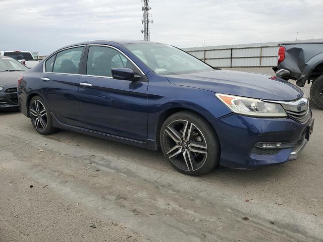 1HGCR2F54HA129044 - 2017 HONDA ACCORD SPORT Mavi foto 4