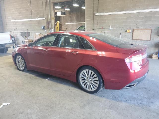 3LN6L2GK9FR621469 - 2015 LINCOLN MKZ მუქწითელი ფოტო 2