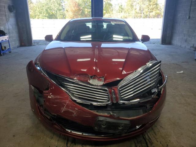 3LN6L2GK9FR621469 - 2015 LINCOLN MKZ მუქწითელი ფოტო 5