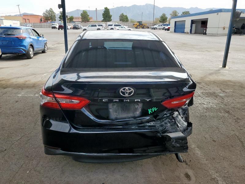 4T1B11HK2JU120602 - 2018 TOYOTA CAMRY L BLACK photo 6