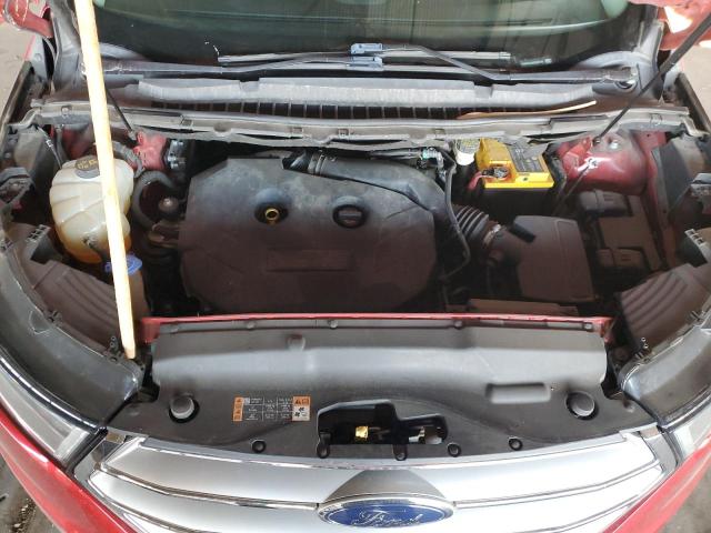 2FMPK3J94GBB53119 - 2016 FORD EDGE SEL Կարմիր լուսանկար 11