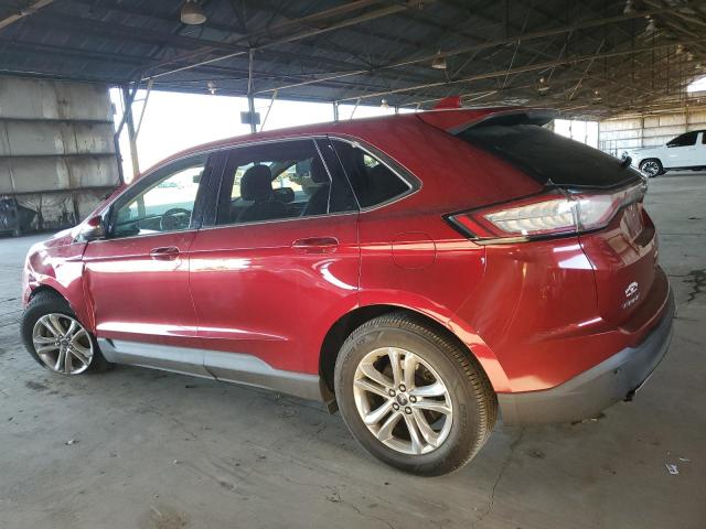 2FMPK3J94GBB53119 - 2016 FORD EDGE SEL Կարմիր լուսանկար 2