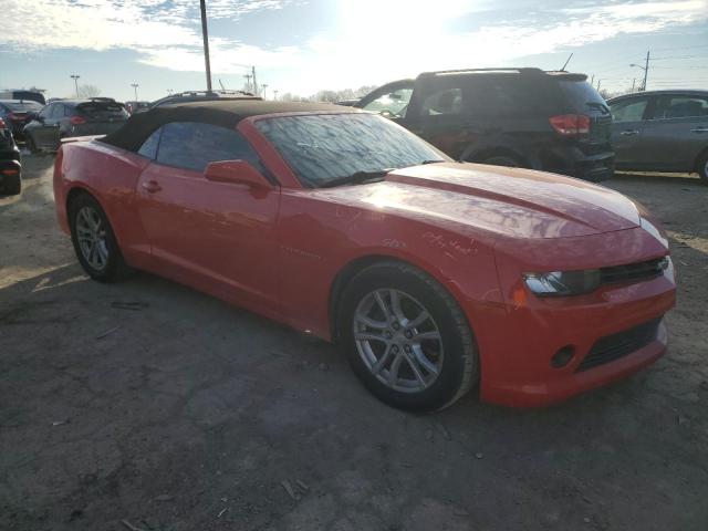 2G1FB3D31E9317222 - 2014 CHEVROLET CAMARO LT RED photo 4